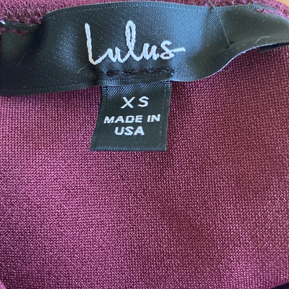 Lulus Forever Your Girl dress in Plum Purple - Picture 3 of 3